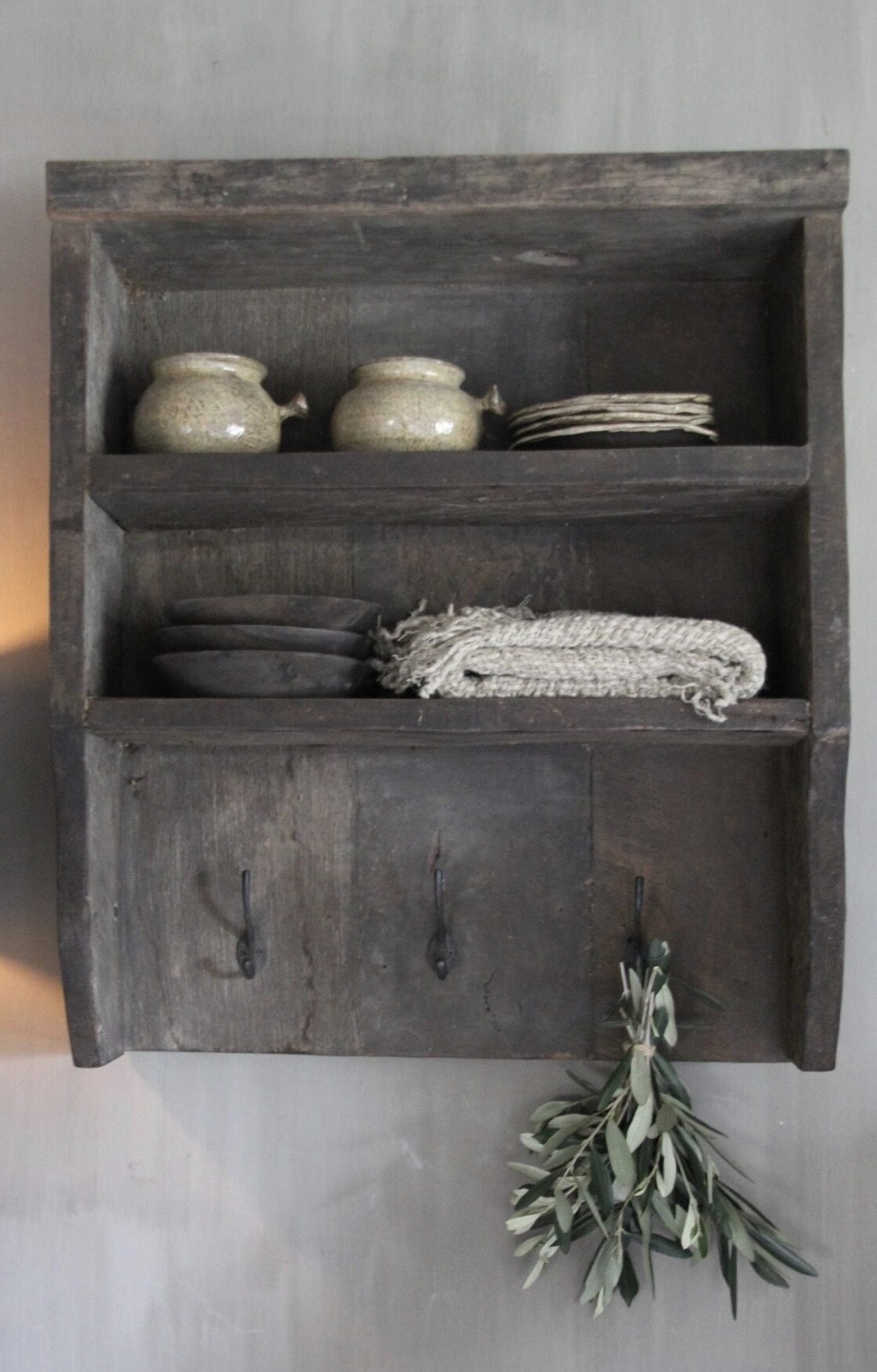 Aura Peeperkorn Wandkastje | Old Farm | H60 x B52 x D18 cm