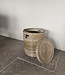 Rene Houtman Wasmand Rond Naturel Rotan | H51 x D40 cm