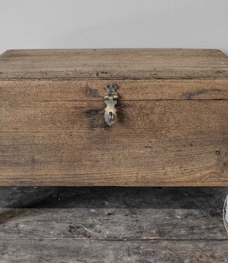 Be-Uniq Oude Kist | Rustiek Verweerd | H38xB59xD35 cm