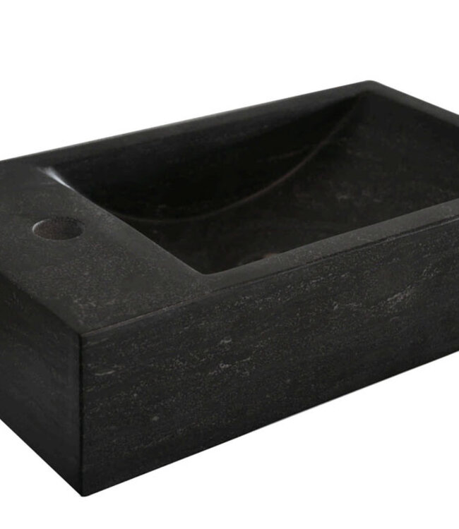 Wiesbaden Raw Fontein | Hardsteen Gezoet | Links | 40x22x10 cm