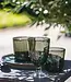 DutZ Drink glas op voet | H13 D8 | Groen