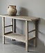 Be-Uniq Oude wandtafel met plank | China | H79xB108xD41