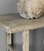 Be-Uniq Oude wandtafel met plank | China | H79xB108xD41