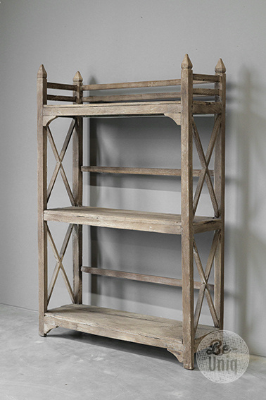 Be-Uniq Oud Rekje | Rustiek Verweerd | H136xB90xD29 cm