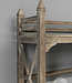 Be-Uniq Oud Rekje | Rustiek Verweerd | H136xB90xD29 cm