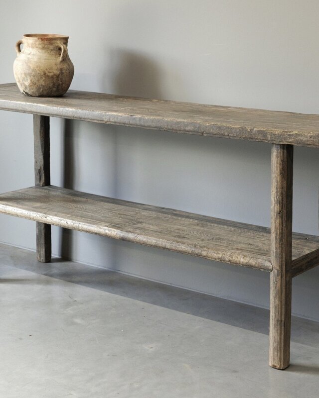 Be-Uniq Oude Wandtafel | China | H87xB190xD46 cm