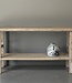 Be-Uniq Oude Wandtafel Met Plank | China | H85xB170xD39 cm