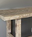 Be-Uniq Oude Wandtafel Met Plank | China | H85xB170xD39 cm