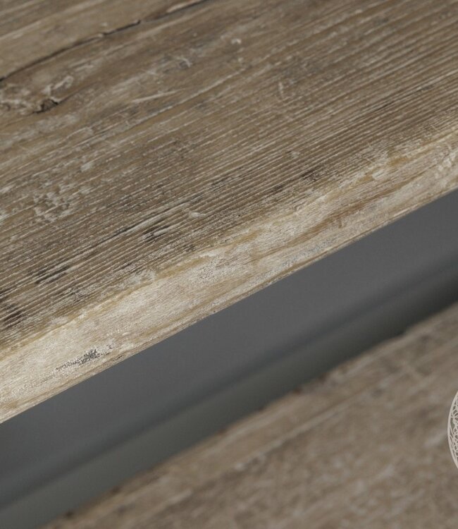 Be-Uniq Oude Wandtafel Met Plank | China | H85xB170xD39 cm