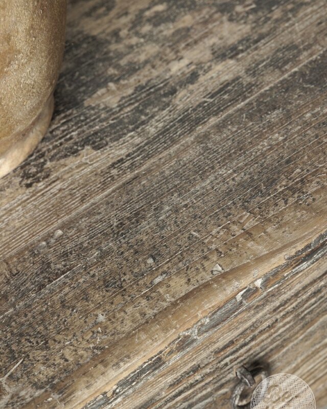 Be-Uniq Oud Houten Wandtafel China 3 Lades H83 x B114 x D40 Cm
