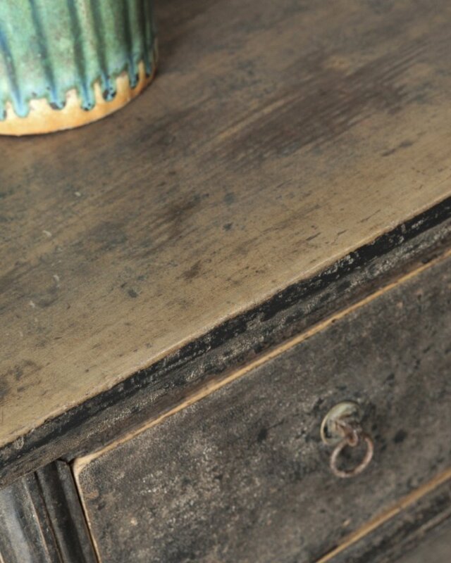 Be-Uniq Oud Houten Wandtafel China 5 Lades H85 x B201 x D46 Cm