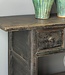 Be-Uniq Oud Houten Wandtafel China 5 Lades H85 x B201 x D46 Cm