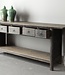 Be-Uniq Oud Houten Wandtafel China 5 Lades H85 x B201 x D46 Cm