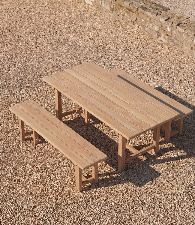 Bazar Bizar Eettafel | Susut | Buitenshuis | B105 x H78 x L205