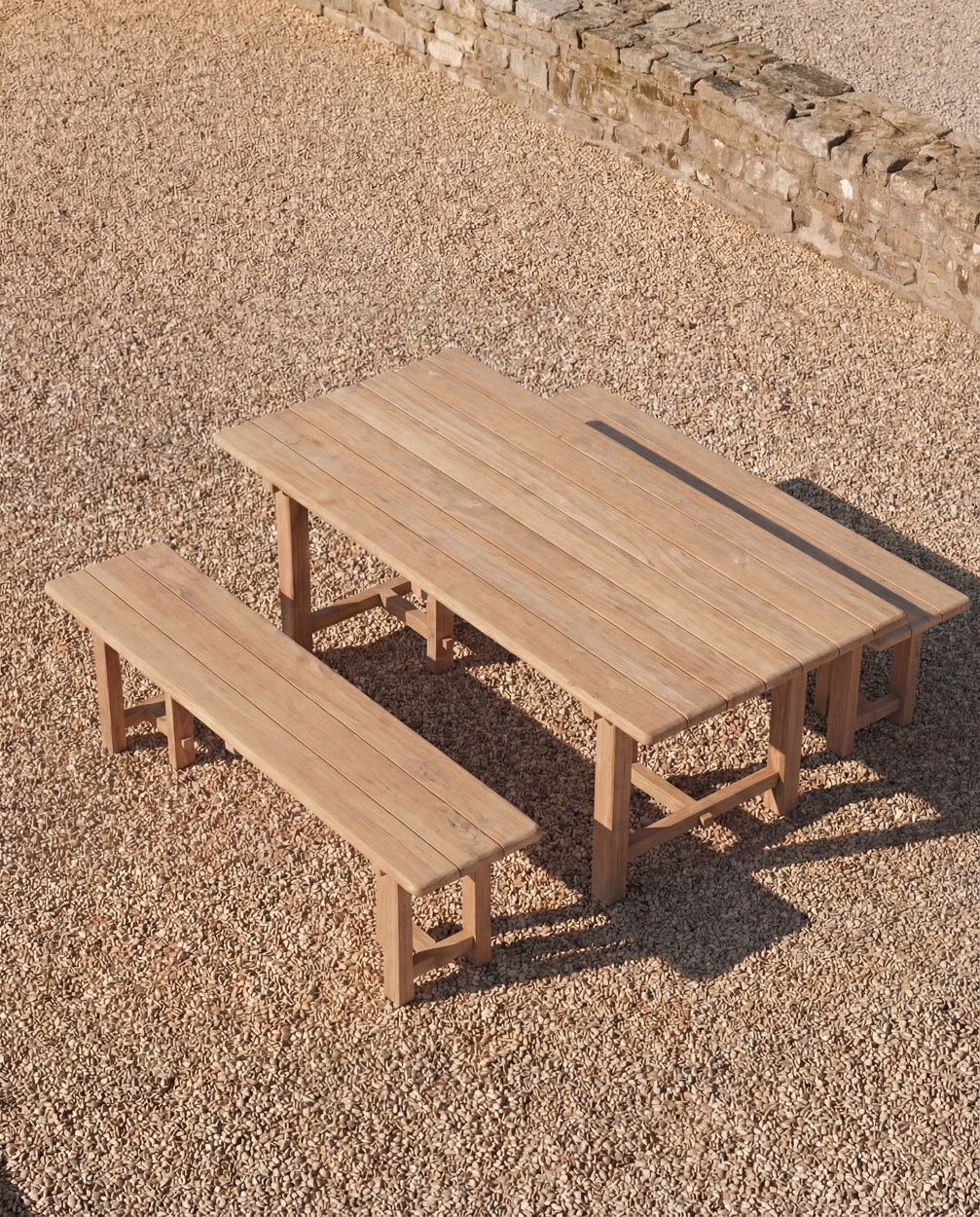 Bazar Bizar Eettafel | Susut | Buitenshuis | B105 x H78 x L205