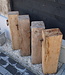 Rene Houtman Meerpaal Hout Met Ring - 4 Stuks - Kies Variant