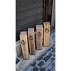 Meerpaal Hout Met Ring - 4 Stuks - Kies Variant