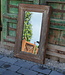 Rene Houtman Spiegeltje Oud Hout India H61 x B37 x D4 Cm