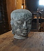 Rene Houtman Boeddha Beeld Hoofd Steen H38 x B30 Cm