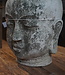 Rene Houtman Boeddha Beeld Hoofd Steen H38 x B30 Cm