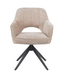 Reefs Interior Eetkamerstoel Sofie - Draaibare Zitting - Taupe