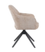 Reefs Interior Eetkamerstoel Sofie - Draaibare Zitting - Taupe