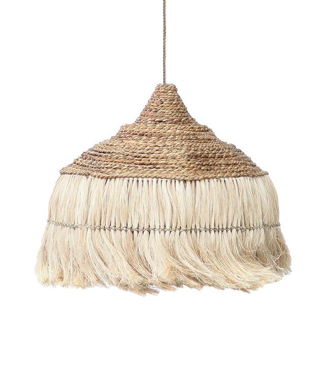 Bazar Bizar De Abaca Hoola Hanglamp - Naturel - L
