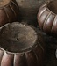 Be-Uniq Oude Kandelaren | India | Set Van 5 | H14xD14 cm