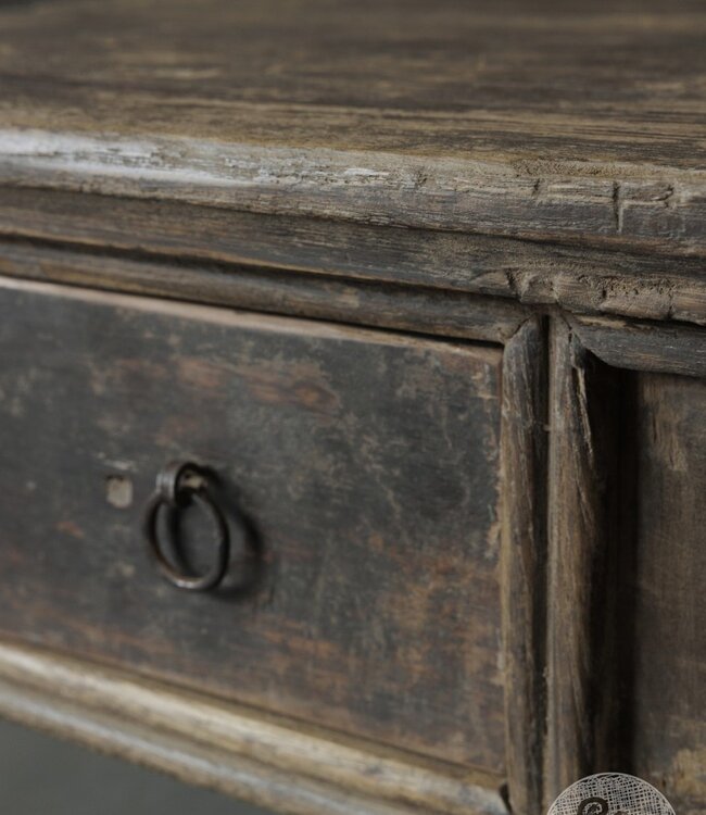 Be-Uniq Oude Bijzettafel | China | H48xB52xD52 cm