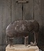 Be-Uniq Vintage Olifant Beeld | Metaal | H45xB45xD17 cm