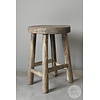 Oude Bijzettafel | China | H54xB40xD40 cm