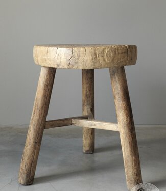 Be-Uniq Unieke Oude Bijzettafel | China | H54xB40xD40 cm