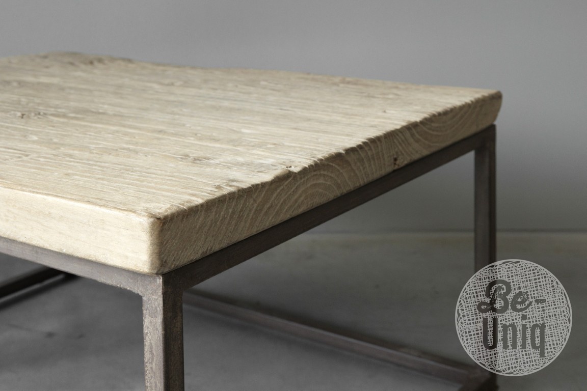 Be-Uniq Bijzettafel Oude Deur | China | H38xB94xD58 cm