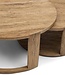 Rivièra Maison Astoria Salontafel | Set Van 2 | Eikenhout