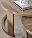 Rivièra Maison Astoria Salontafel | Set Van 2 | Eikenhout