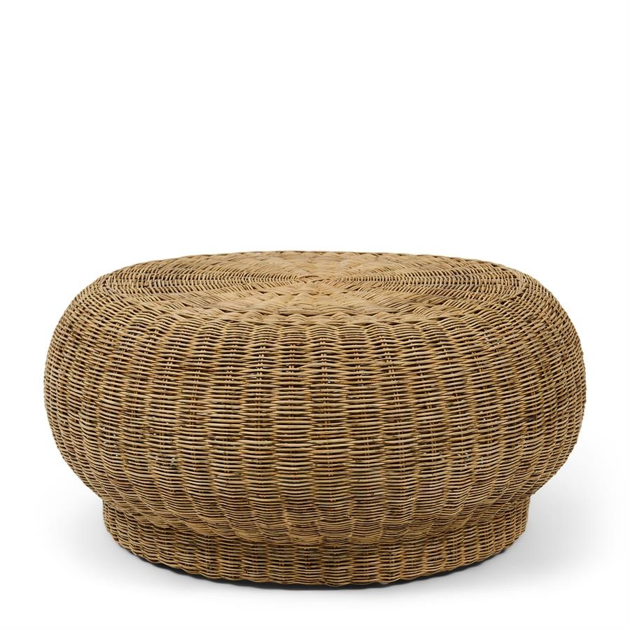 Rivièra Maison Salontafel Benoa | Rattan | H37xD80 cm
