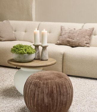 Rivièra Maison Salontafel Cala Nova | Rond | Eikenhout | D60 cm