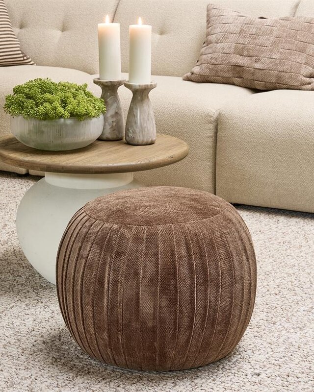 Rivièra Maison Salontafel Cala Nova | Rond | Eikenhout | D60 cm