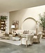 Rivièra Maison Salontafel Cala Nova | Rond | Eikenhout | D80 cm