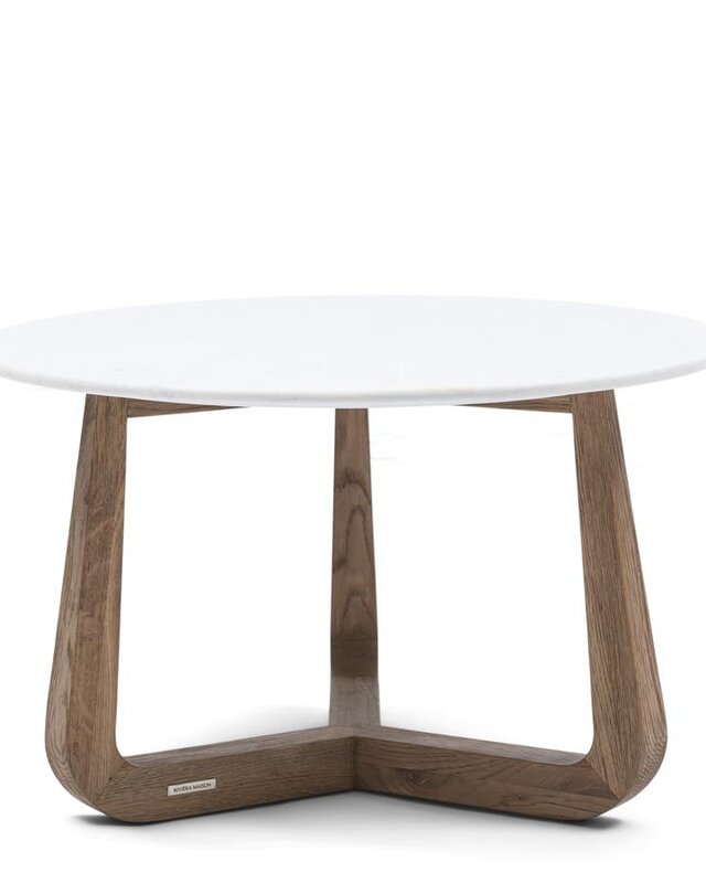 Rivièra Maison Salontafel Casone | Rond | Marmer | D70 cm