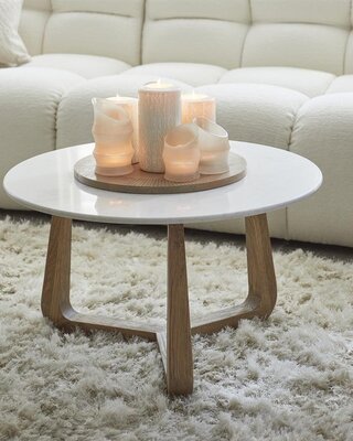 Rivièra Maison Salontafel Casone | Rond | Marmer | D70 cm