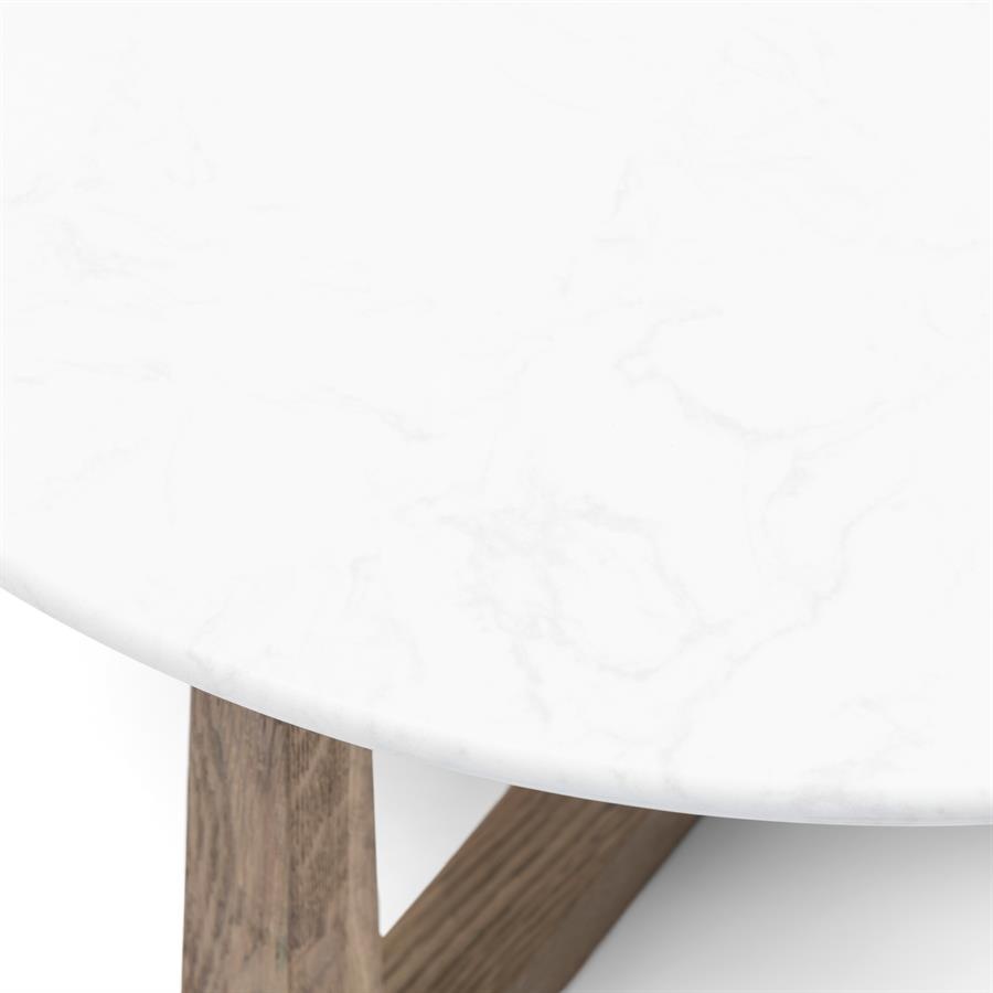 Rivièra Maison Salontafel Casone | Rond | Marmer | D70 cm