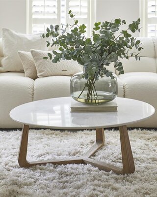 Rivièra Maison Salontafel Casone Rond | Marmer | D90 cm