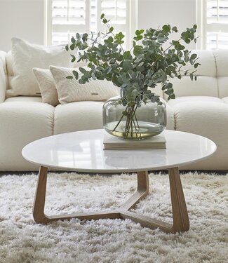 Rivièra Maison Salontafel Casone Rond | Marmer | D90 cm