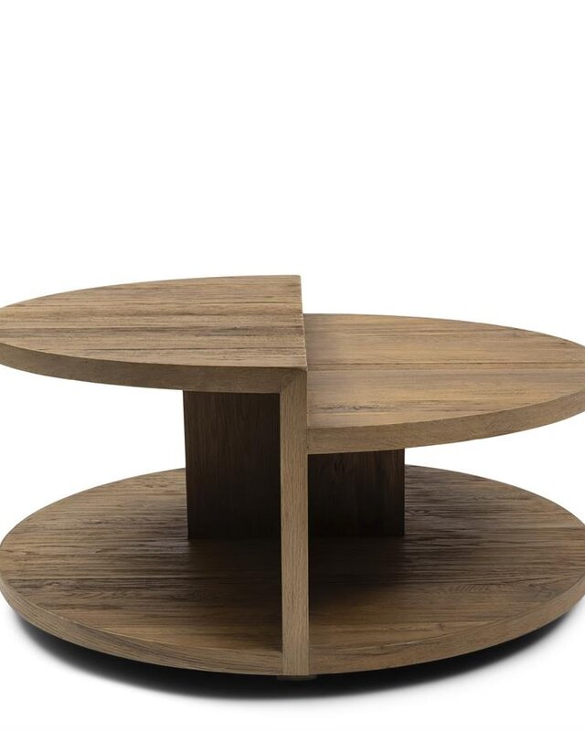 Rivièra Maison Salontafel Del Rey | Eikenhout | 90 cm