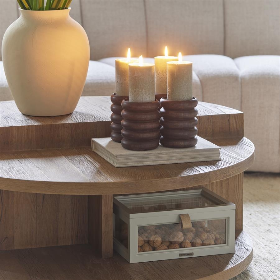 Rivièra Maison Salontafel Del Rey | Eikenhout | 90 cm