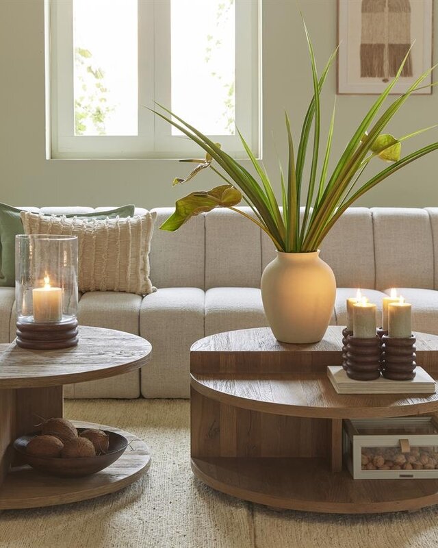 Rivièra Maison Salontafel Del Rey | Eikenhout | 90 cm