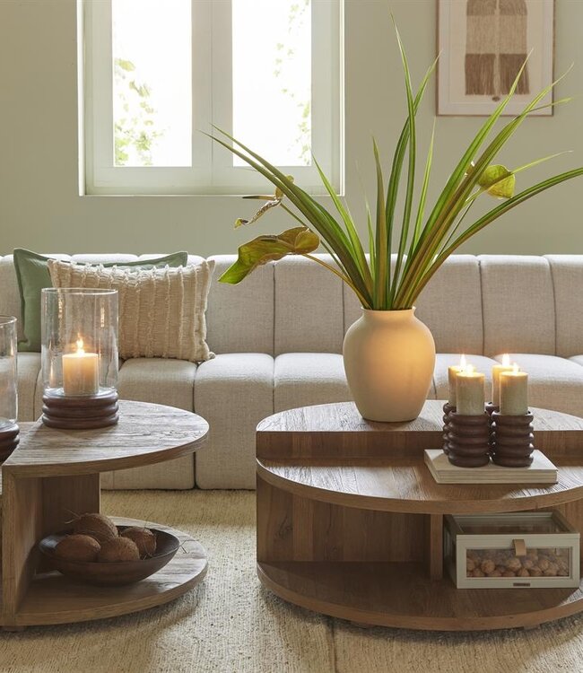Rivièra Maison Salontafel Del Rey | Eikenhout | 90 cm