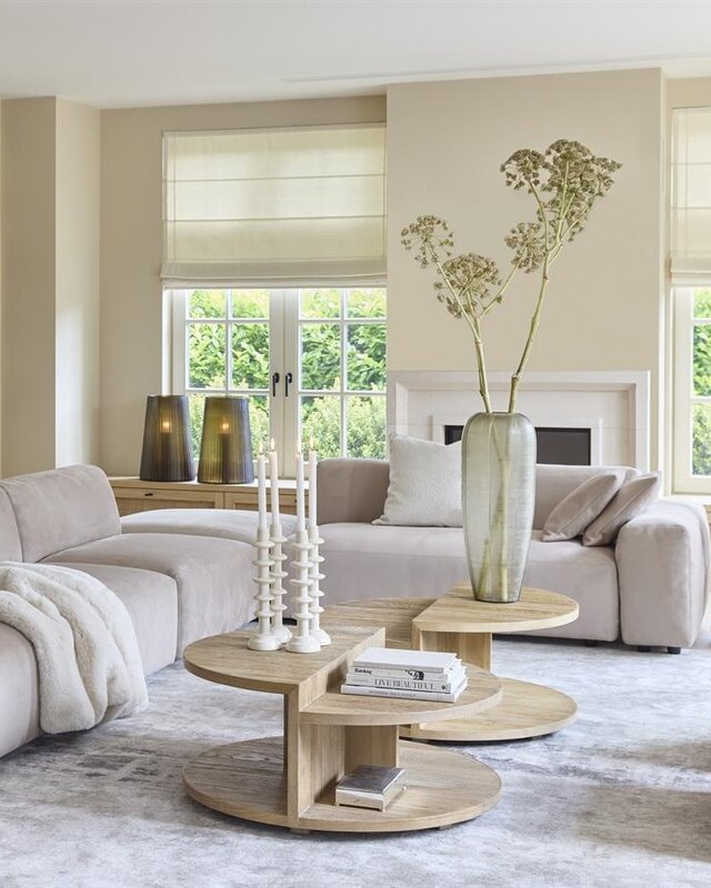 Rivièra Maison Salontafel Del Rey | Eikenhout | 90 cm