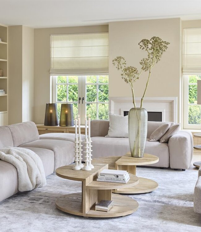 Rivièra Maison Salontafel Del Rey | Eikenhout | 90 cm